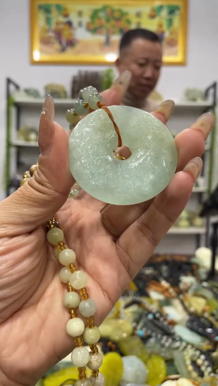 【闪购商品】岫玉吊坠未镶嵌
