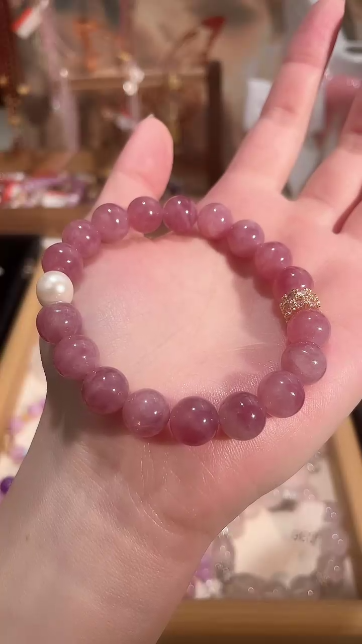 【闪购商品】水晶手串合金桑烟定制018