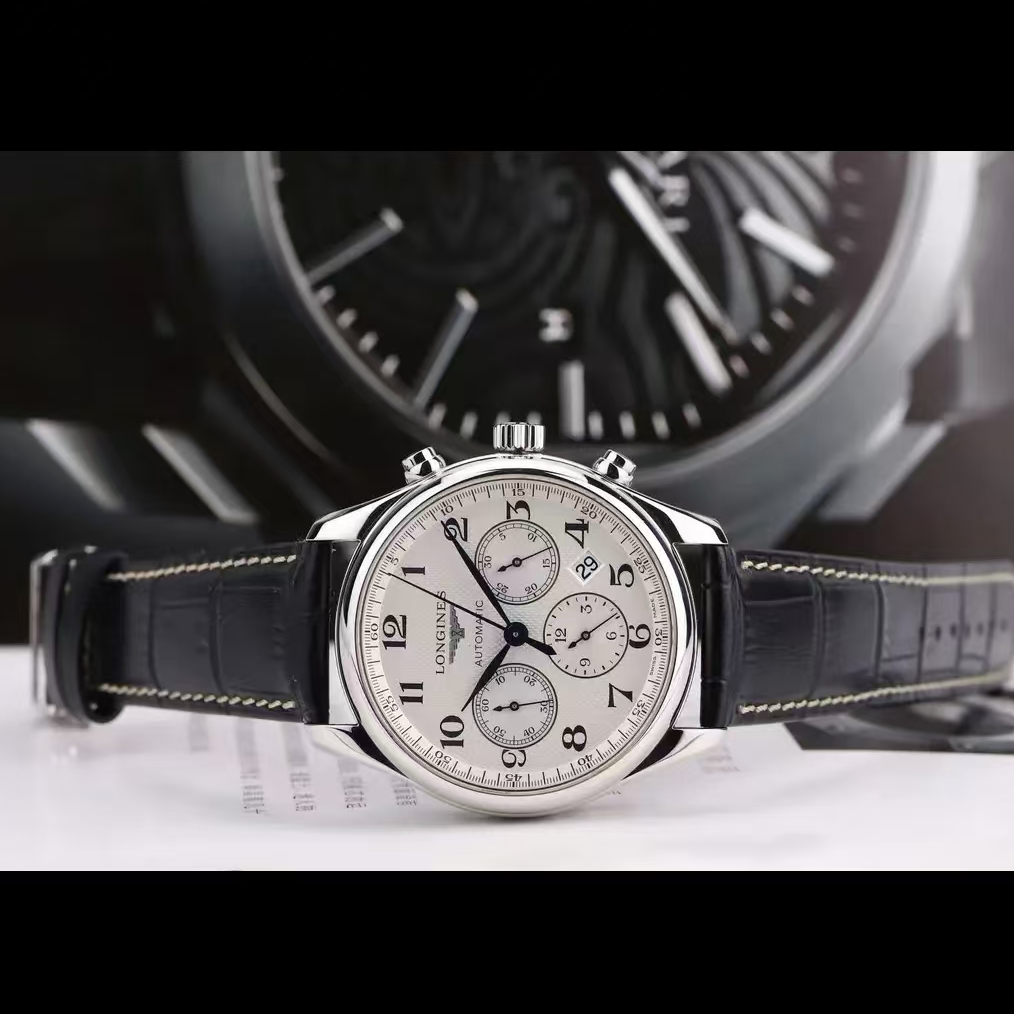 99新 Longines/浪琴 大牛二手/单表送盒/L2.759.4.78.3/表径42/