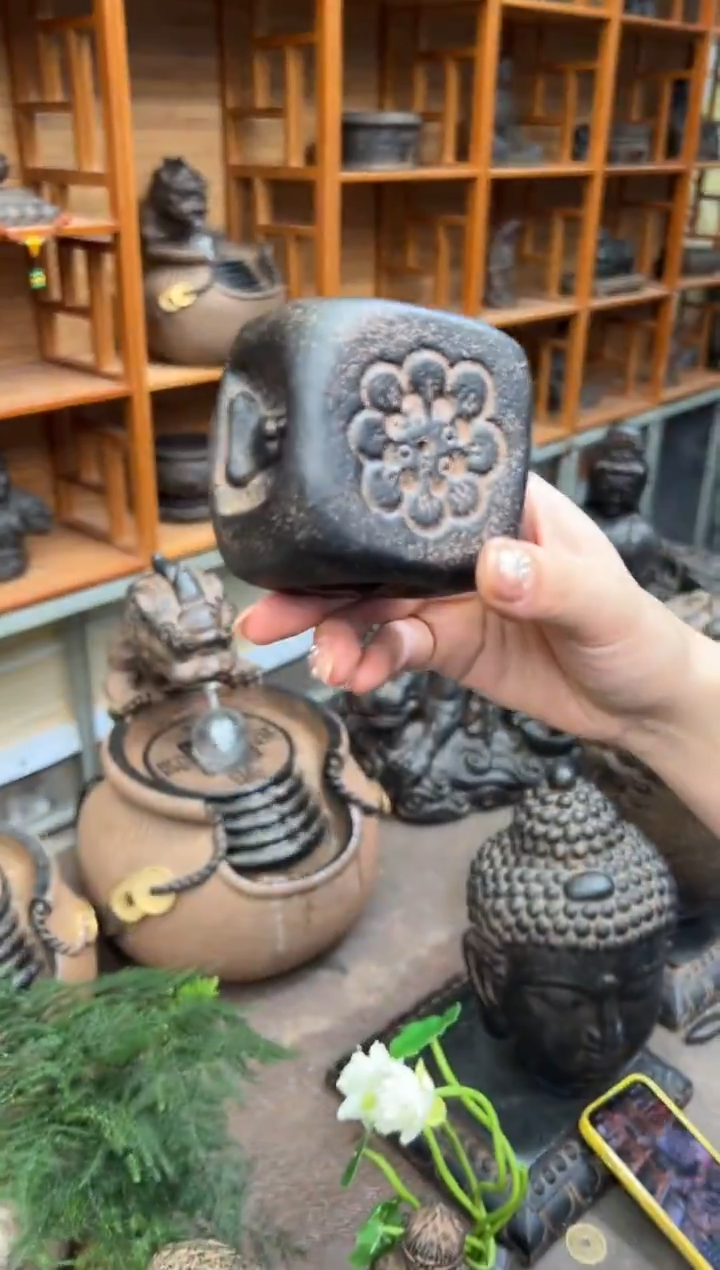 陶土【火山泥】四面佛香插