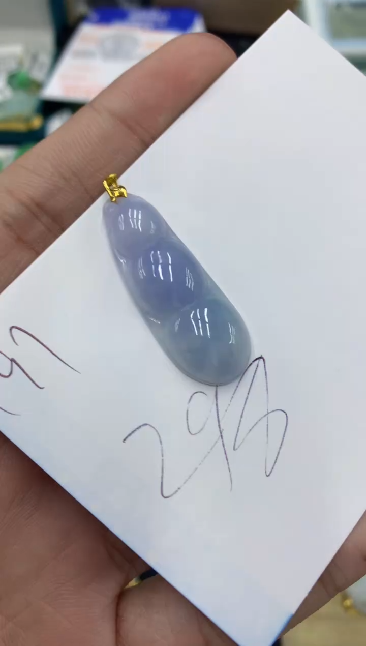 【闪购商品】翡翠颈饰18K金镶嵌号链接1111111