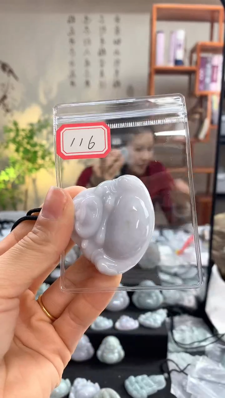 【闪购商品】翡翠颈饰未镶嵌佛公116