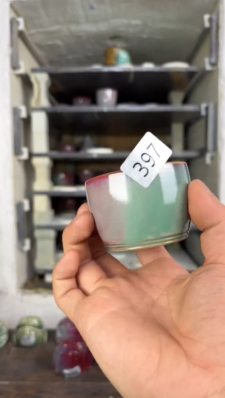 【闪购商品】摆件钧瓷窑变精品茶器