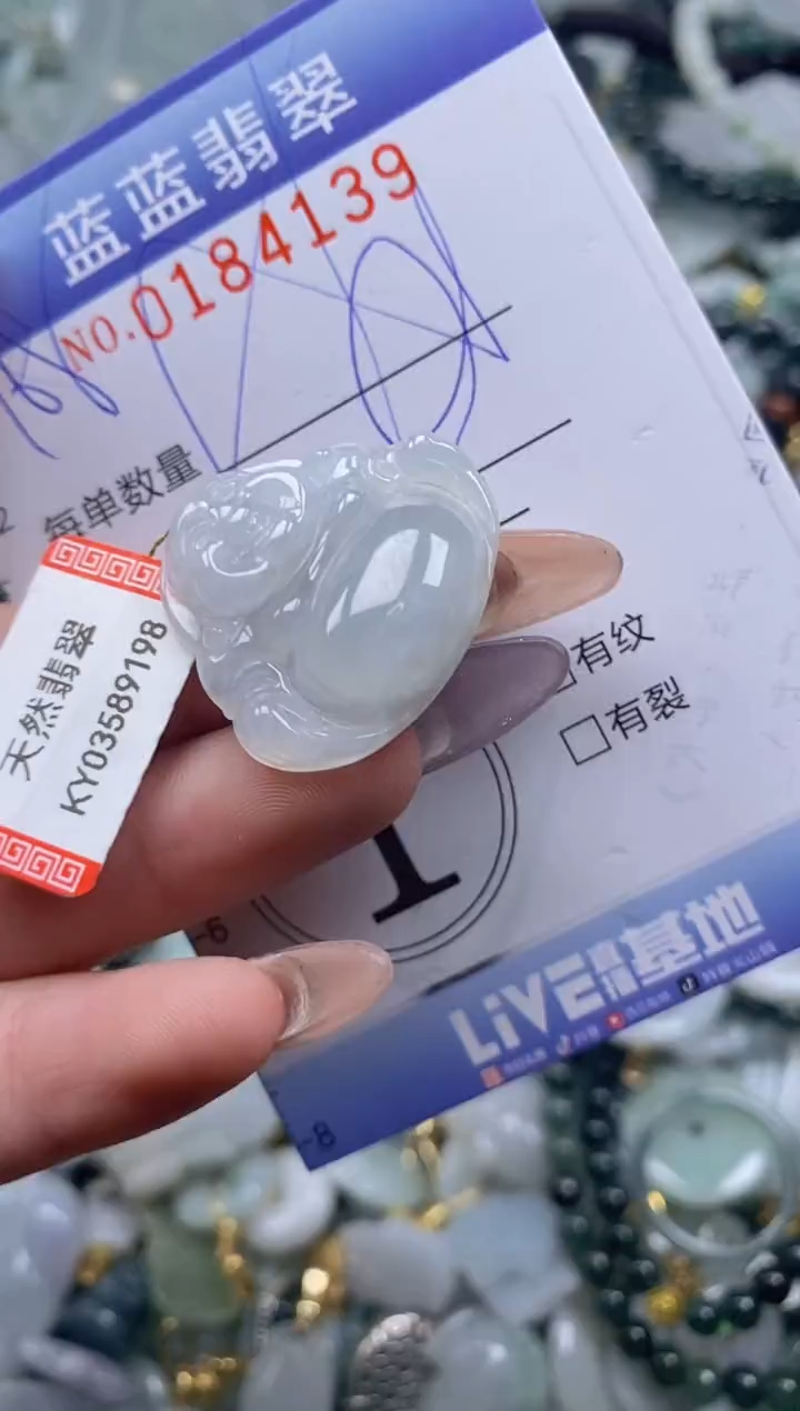 【闪购商品】翡翠颈饰未镶嵌闪购0184139多样性发其一