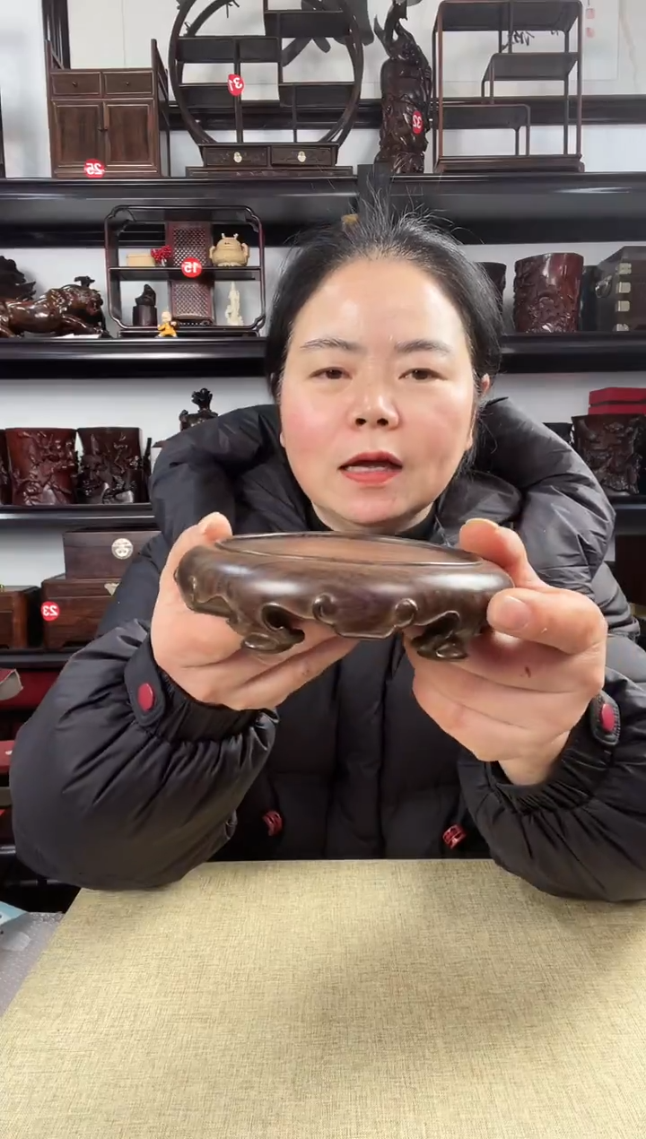 木老李红木工艺品769瑕疵