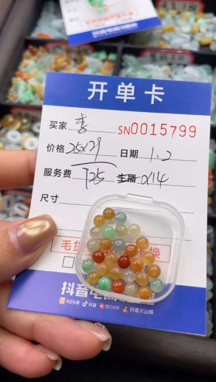 颈饰未镶嵌翡翠李****方15799