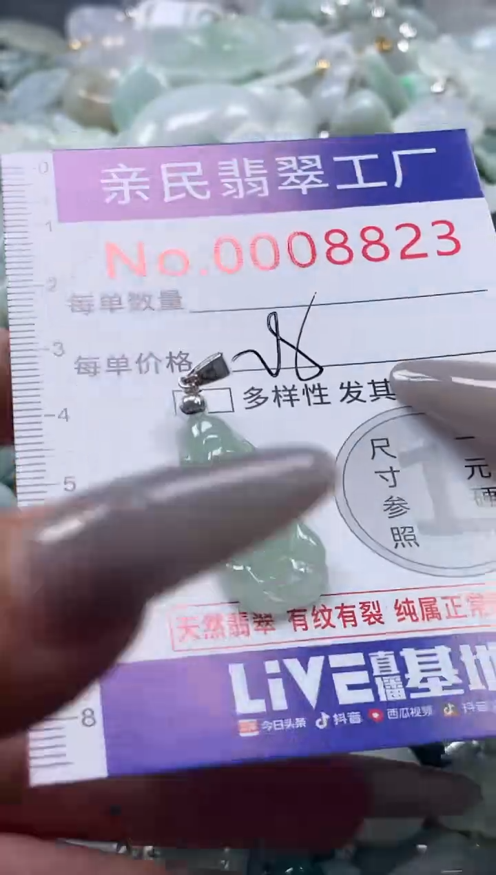 颈饰未镶嵌翡翠8823