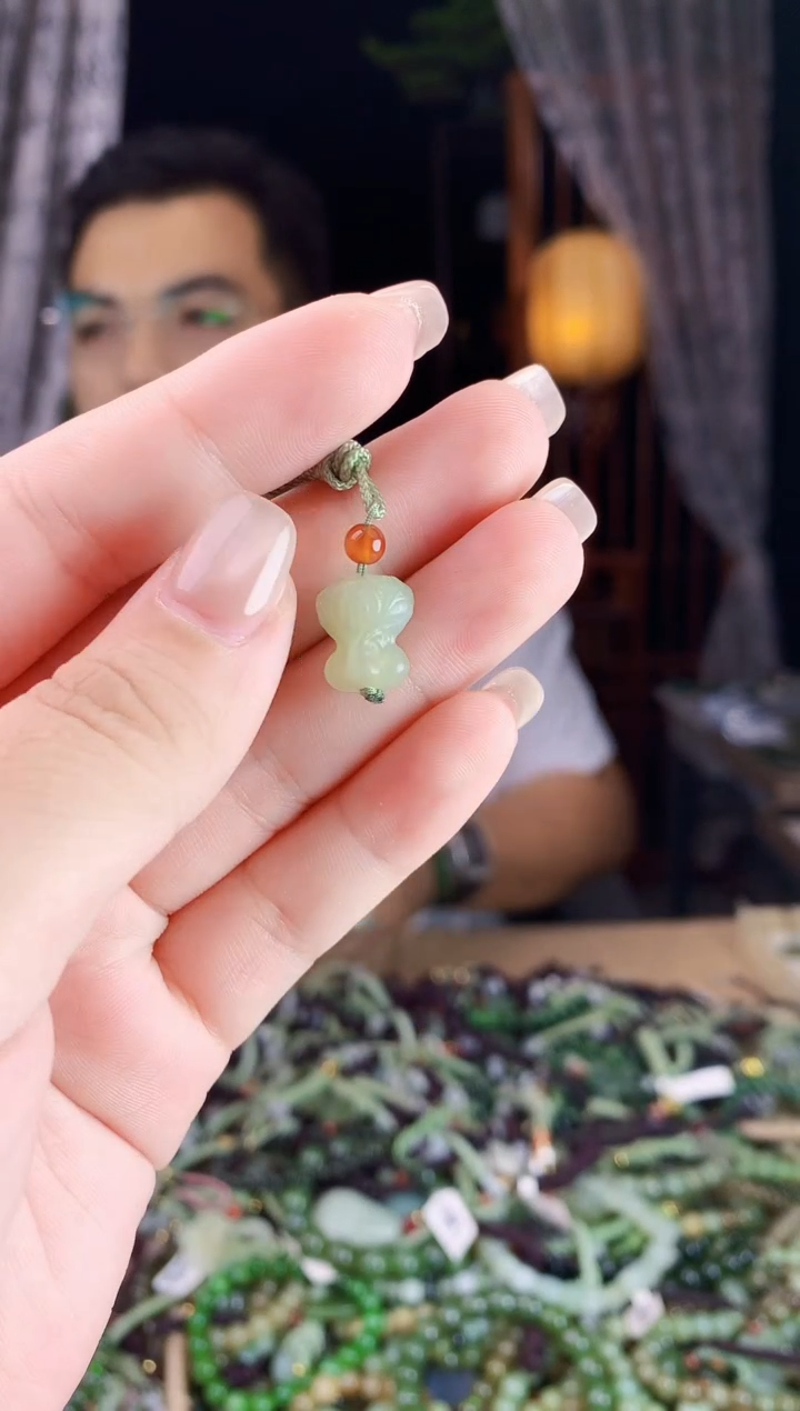 和田玉未镶嵌挂件多样性发货拍一发一