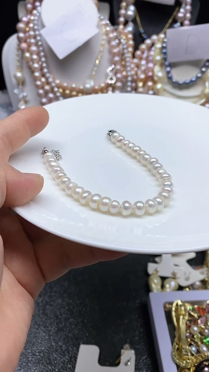 【闪购商品】淡水珍珠手串未镶嵌多人