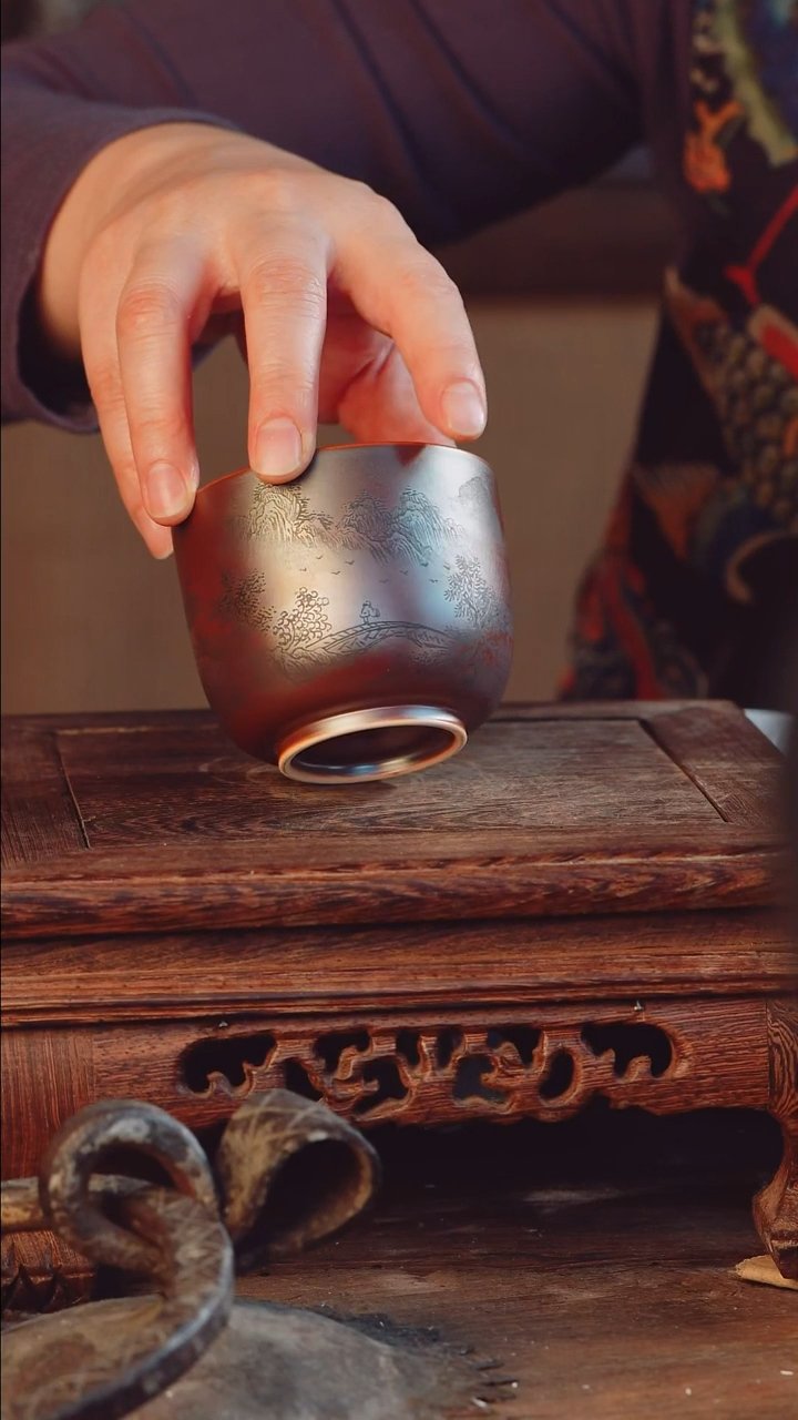 荷*老昌号手工手绘茶器