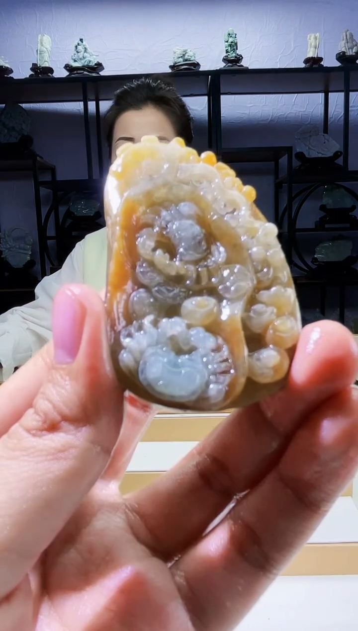 【闪购商品】定制翡翠未镶嵌毛货01210067 