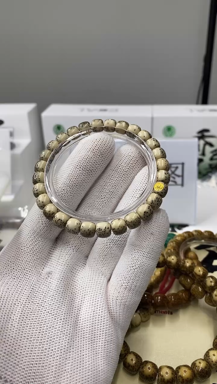 手串星月菩提一物一图-W48-118