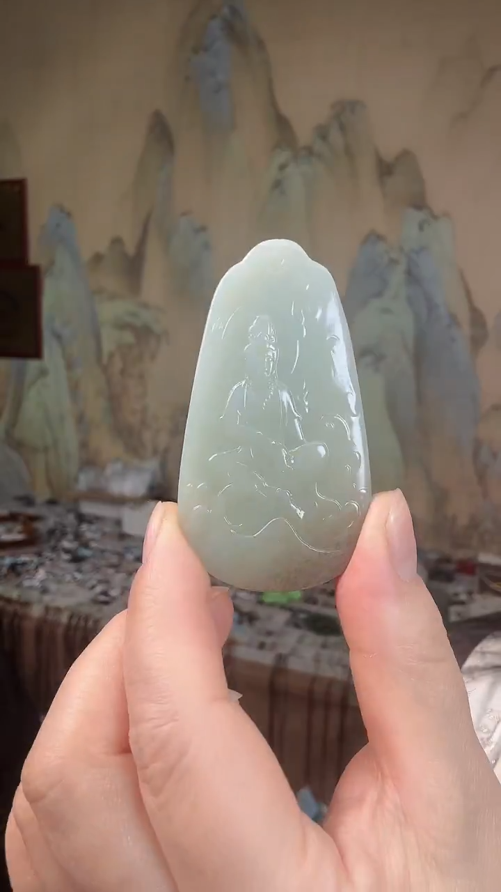 颈饰未镶嵌和田玉.