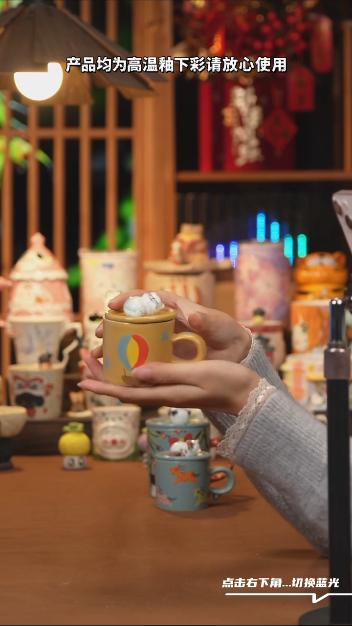 【闪购商品】摆件F092文创纯手工手绘