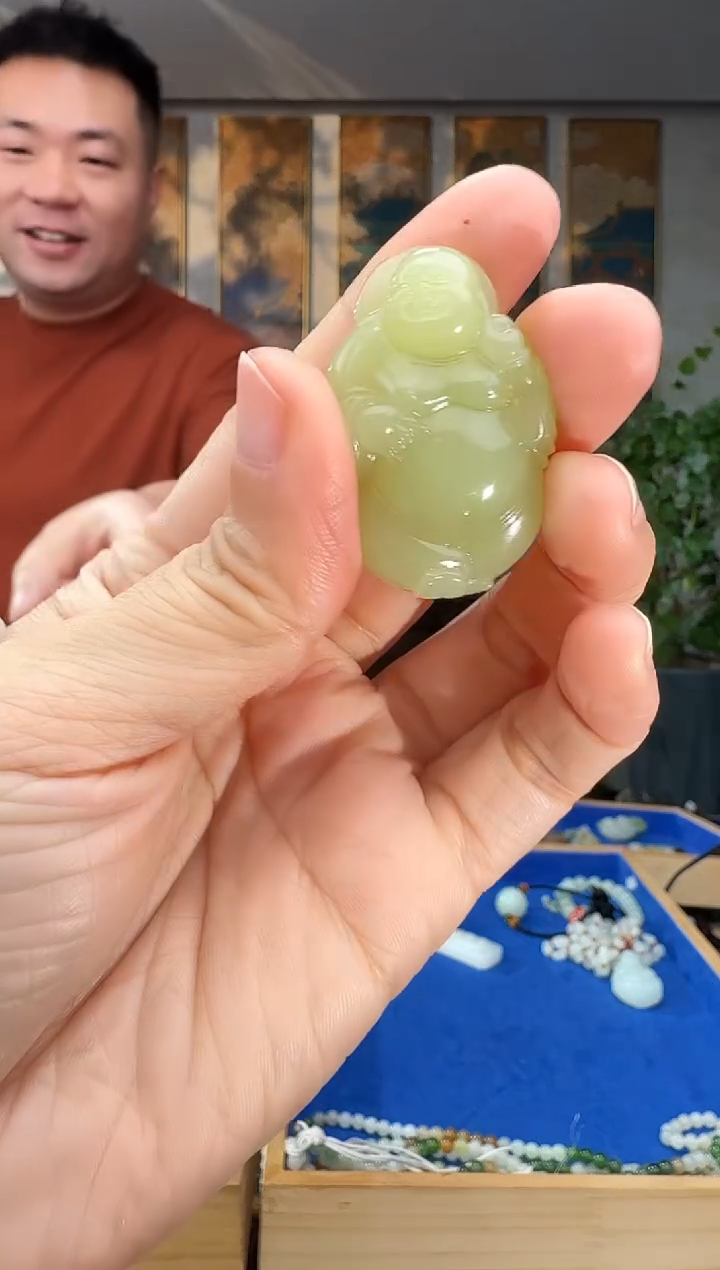 未镶嵌和田玉挂件拍一发一