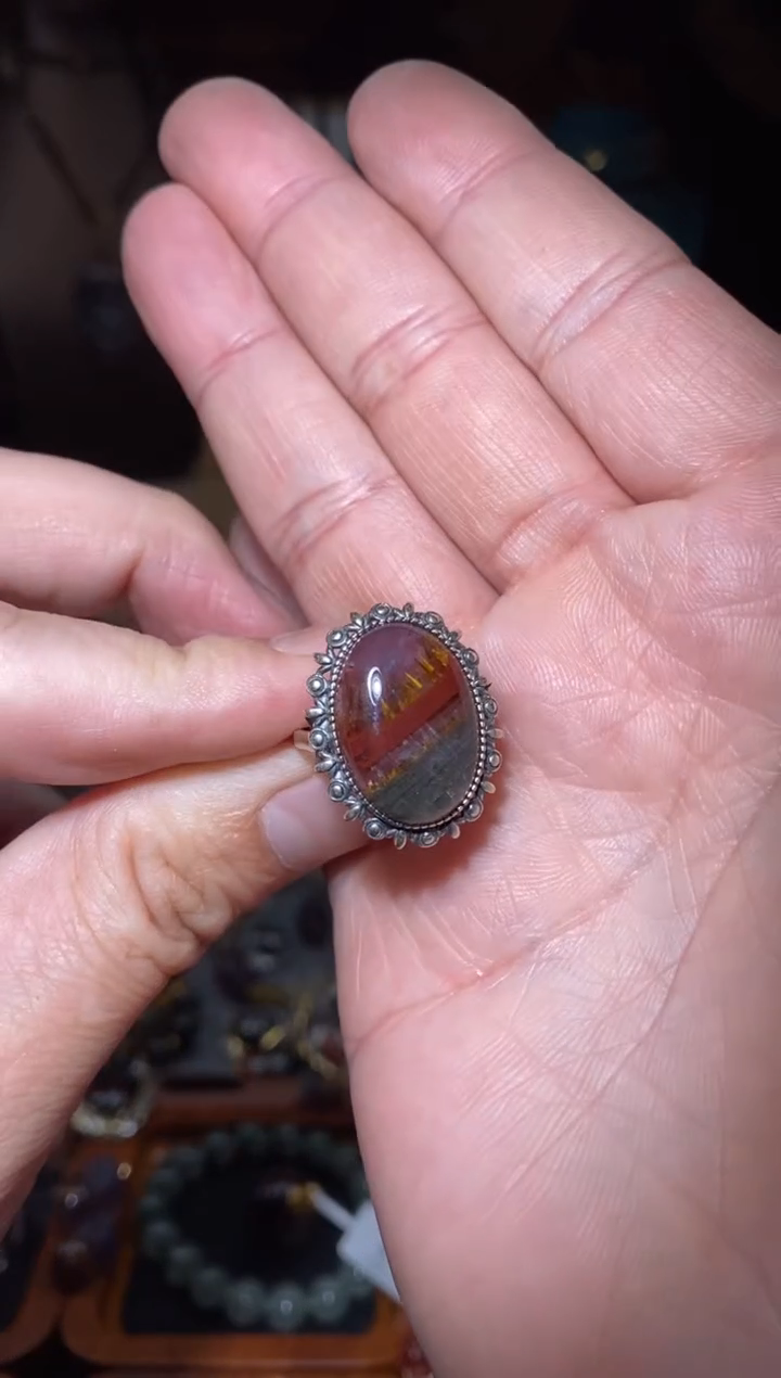 【闪购商品】水晶戒指未镶嵌极光23