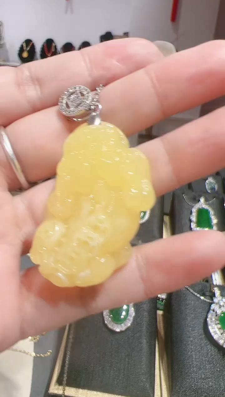 【闪购商品】蜜蜡颈饰未镶嵌202522635