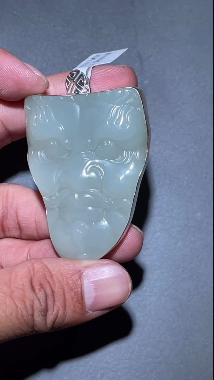 定制和田玉q001950   残佛款式挂件