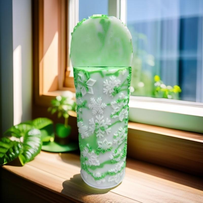 【新款高油脂】奶绿半圆精油皂1.2kg 微瑕养肤温和清爽留香洁面