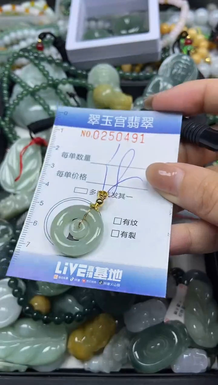 颈饰未镶嵌翡翠闪购C0250491