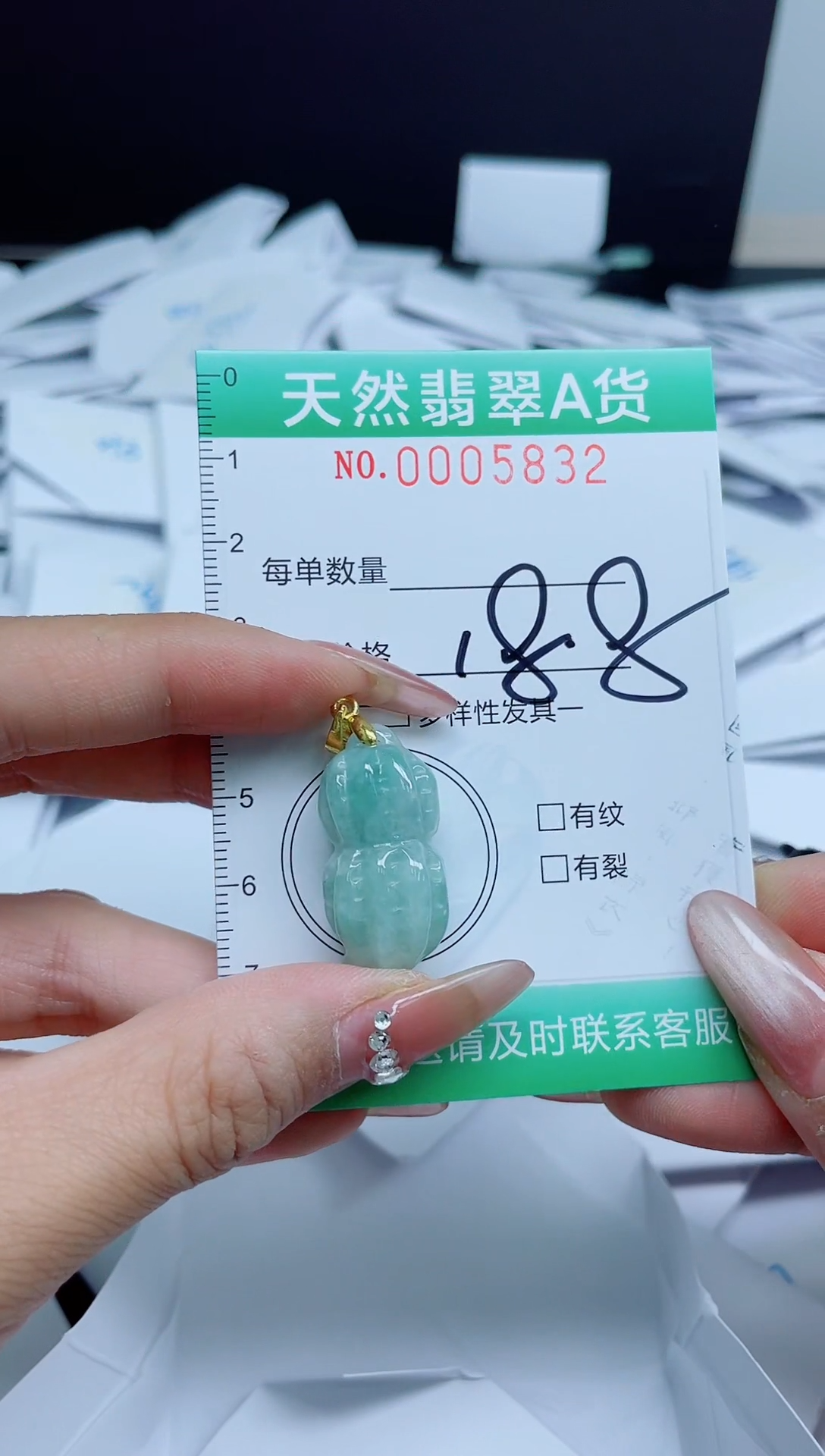 【闪购商品】翡翠颈饰未镶嵌我