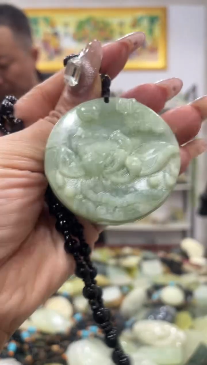 【闪购商品】岫玉吊坠未镶嵌            