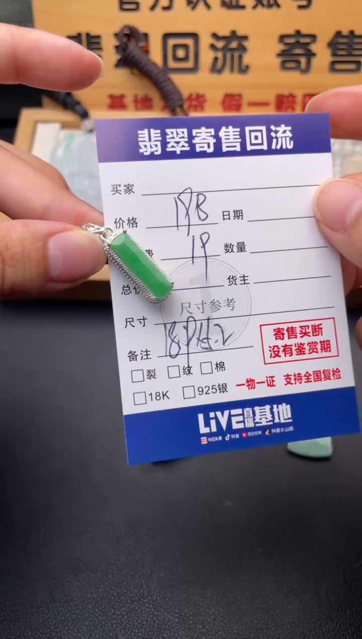 颈饰未镶嵌翡翠10147179