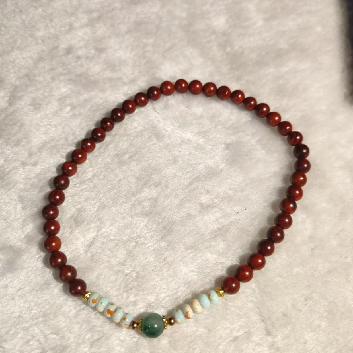 s1539花梨木双圈【无礼盒】