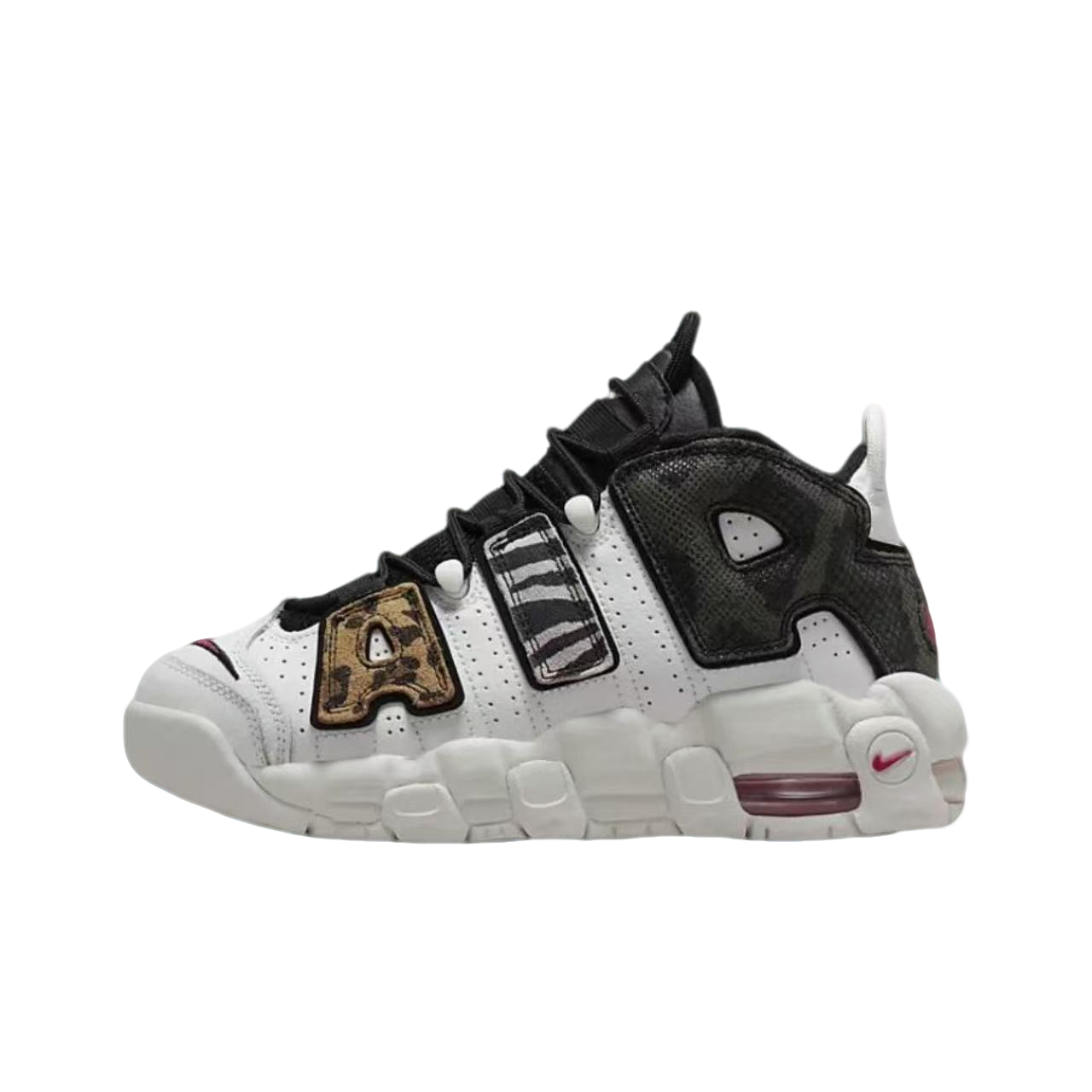 Nike/耐克儿童鞋 Air More Uptempo百搭耐磨透气篮球鞋DZ4843-100
