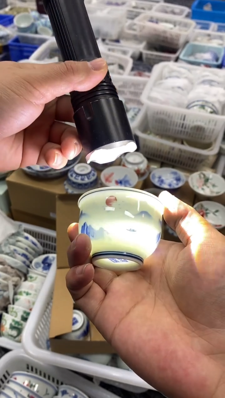 摆件陶景德陶瓷茶具容量约60