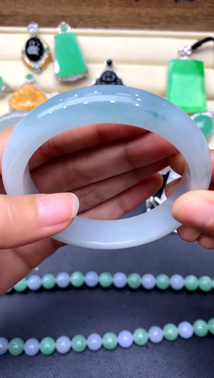 【闪购商品】翡翠手镯未镶嵌306-中国好珍宝