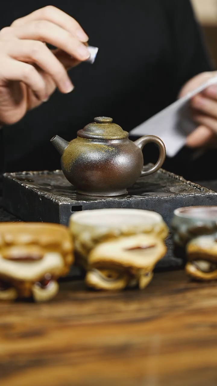 【闪购商品】紫砂茶杯43号紫砂柴烧