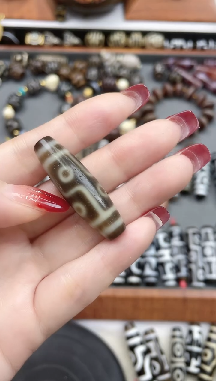 【闪购商品】玛瑙/玉髓珠珠未镶嵌六眼