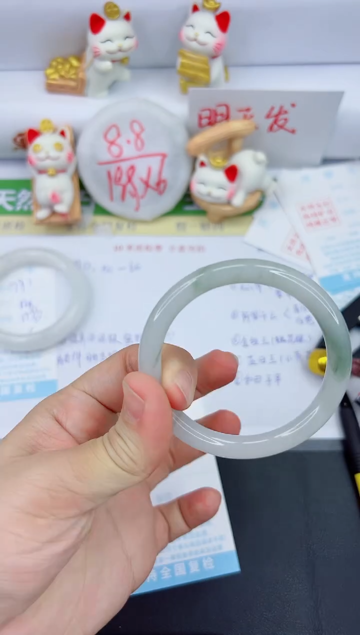 【闪购商品】石英质玉手镯未镶嵌792-55.4