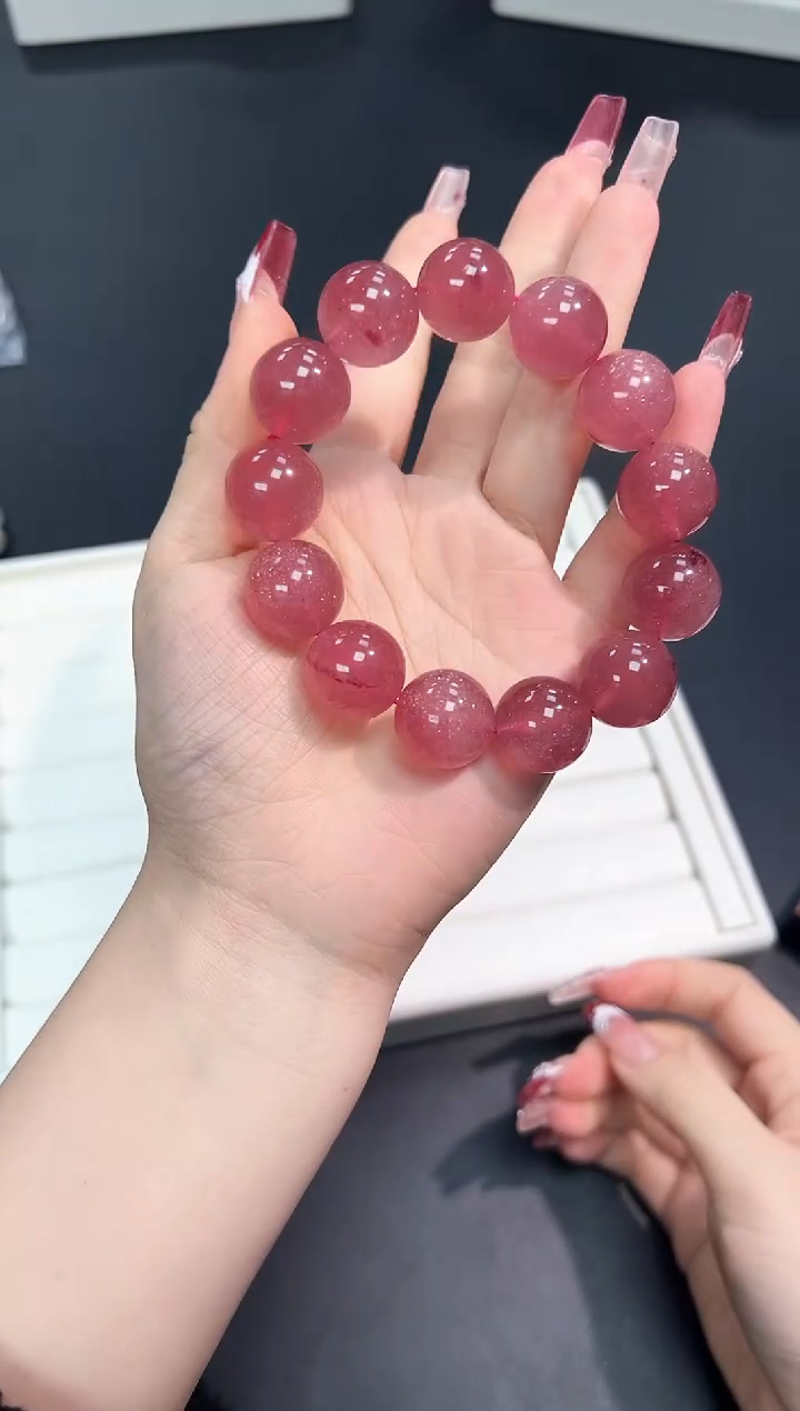 【闪购商品】水晶手串未镶嵌19Q多样性发其一/1条默认微瑕