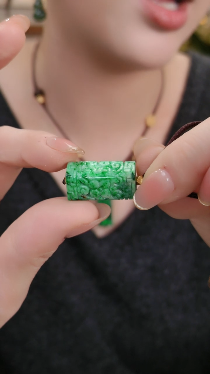 颈饰未镶嵌翡翠国风