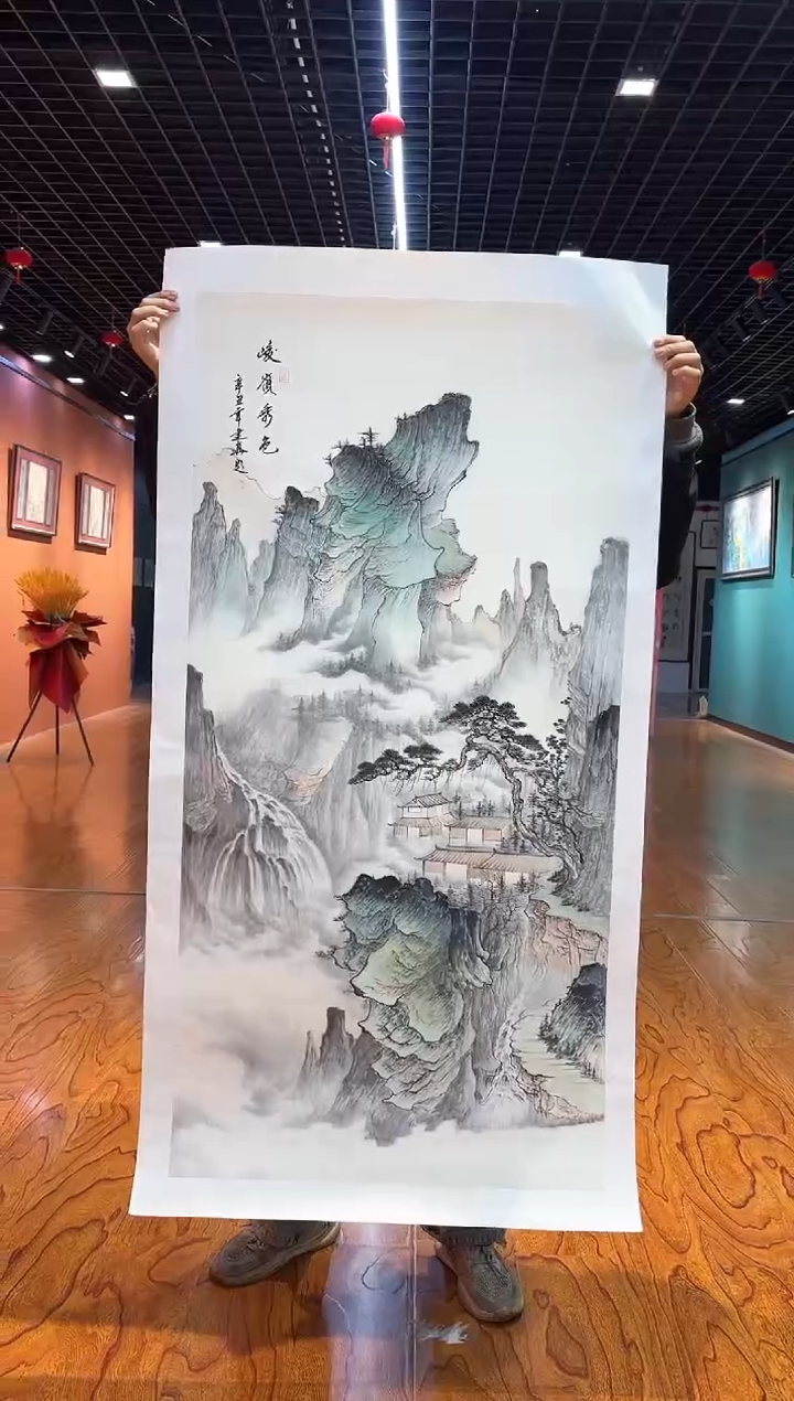 【闪购商品】国画周建真老师绘画作品22-18