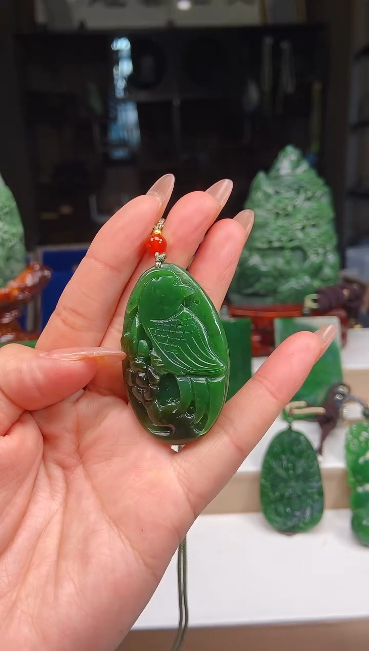 【闪购商品】和田玉挂件未镶嵌1