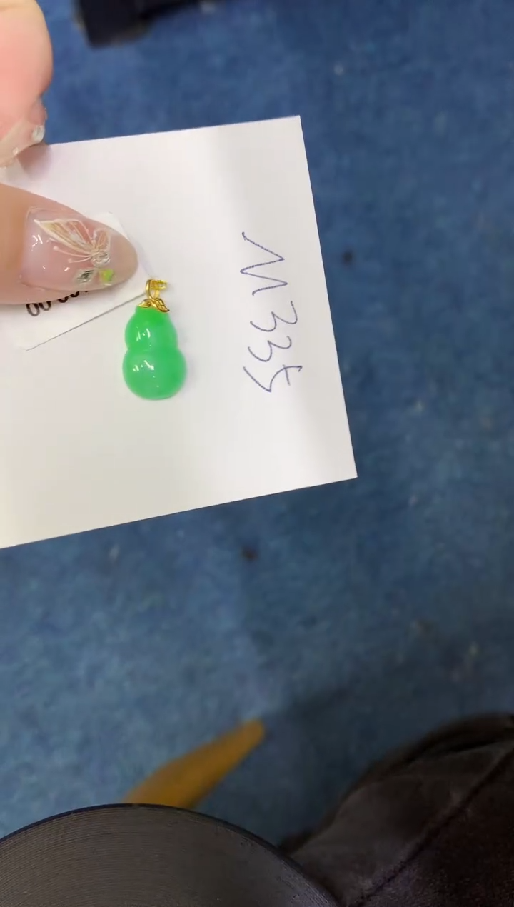 【闪购商品】翡翠颈饰18K金镶嵌000000000000