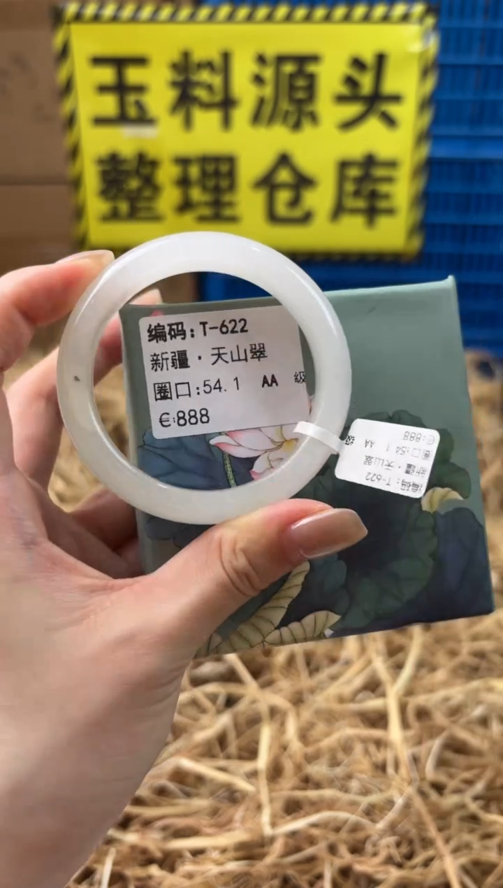 未镶嵌手镯石英质玉T-622