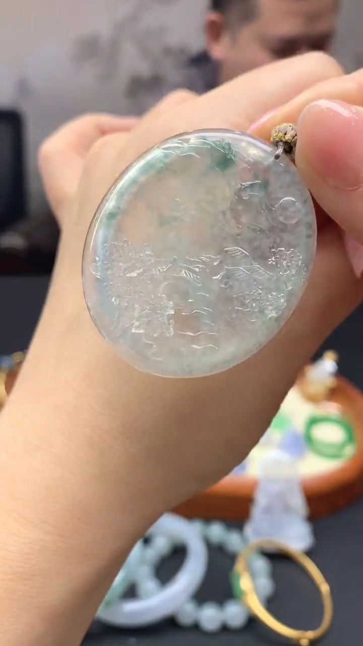 【闪购商品】翡翠颈饰未镶嵌9-天然翡翠