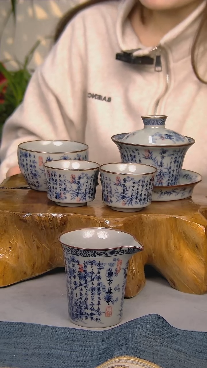 【闪购商品】简装家用款5件套 陶瓷家用茶具系列