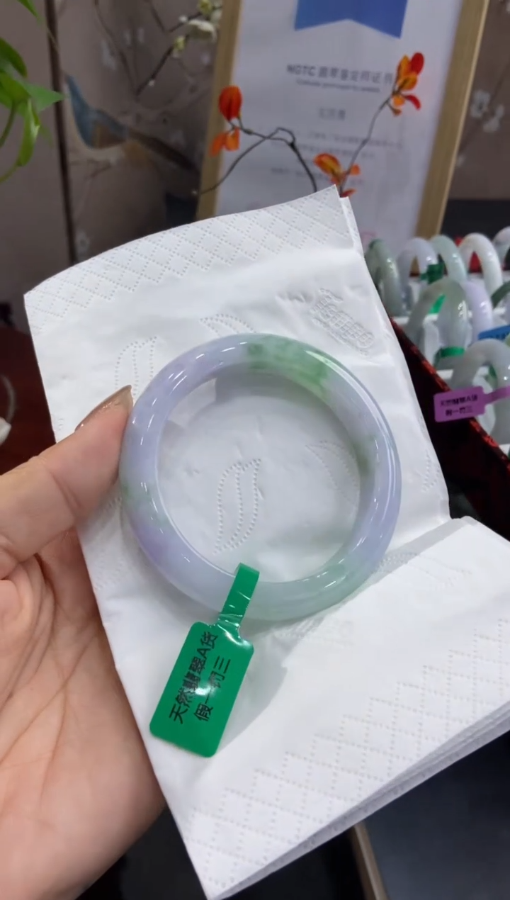 未镶嵌手镯翡翠0008760