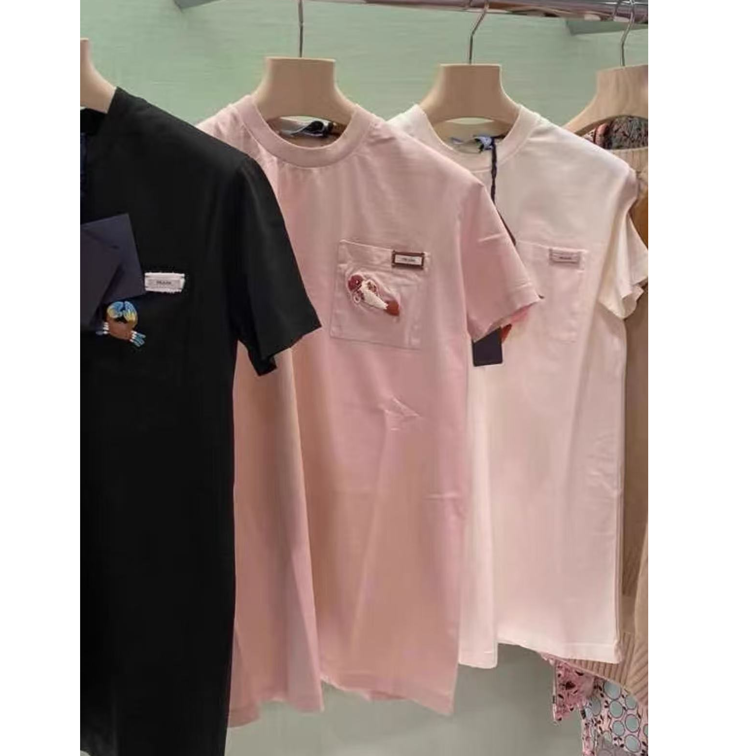99新 Prada/普拉达 双双臻选/bb10013/普拉达/短袖T恤/XS码