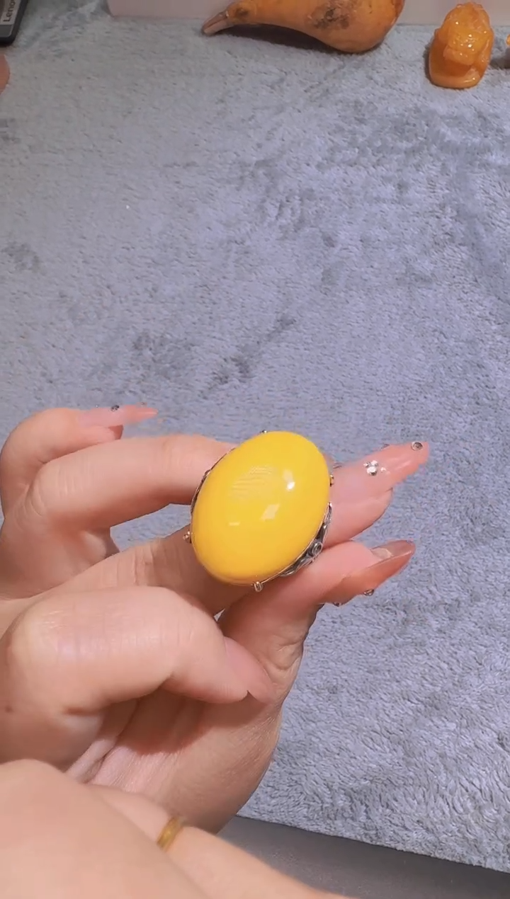 蜜蜡颈饰银S925镶嵌3153天然蜜蜡珠宝奇石全都保真
