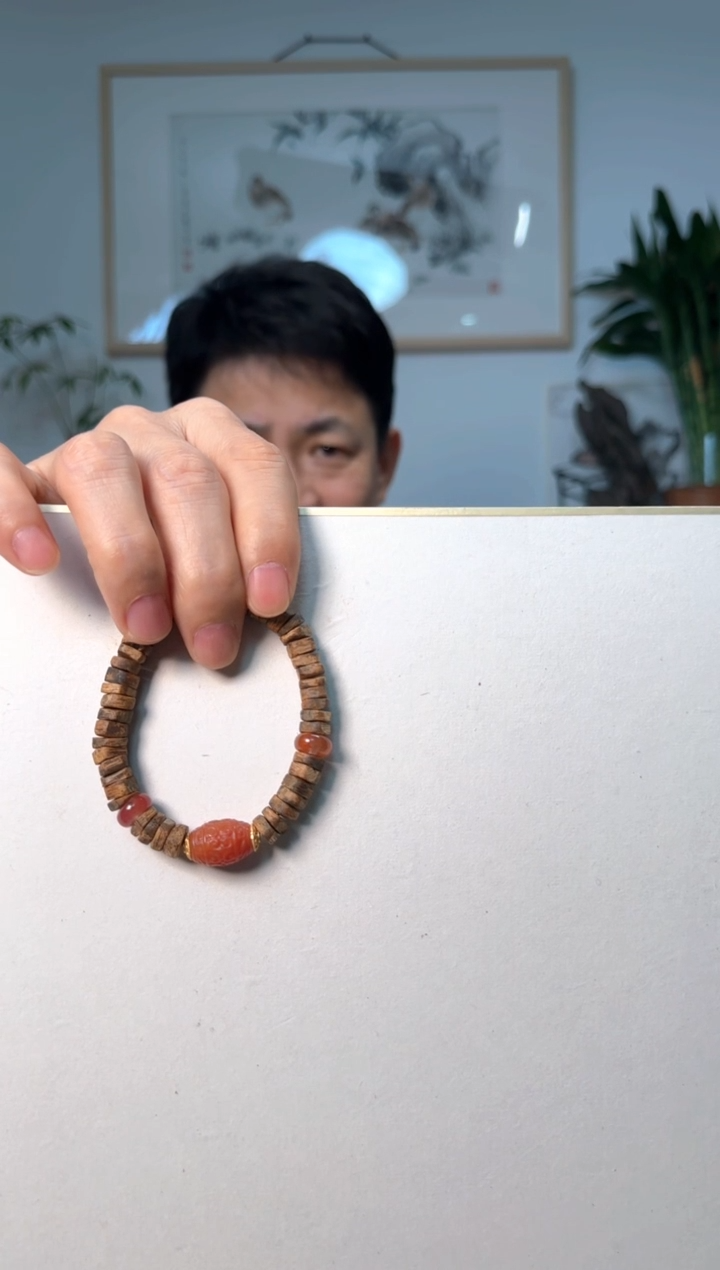 【闪购商品】沉香手串奇楠药片珠133