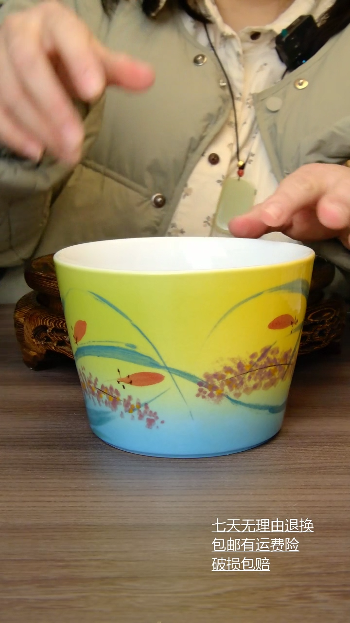 【闪购商品】碗饭碗纯手工手绘景德镇