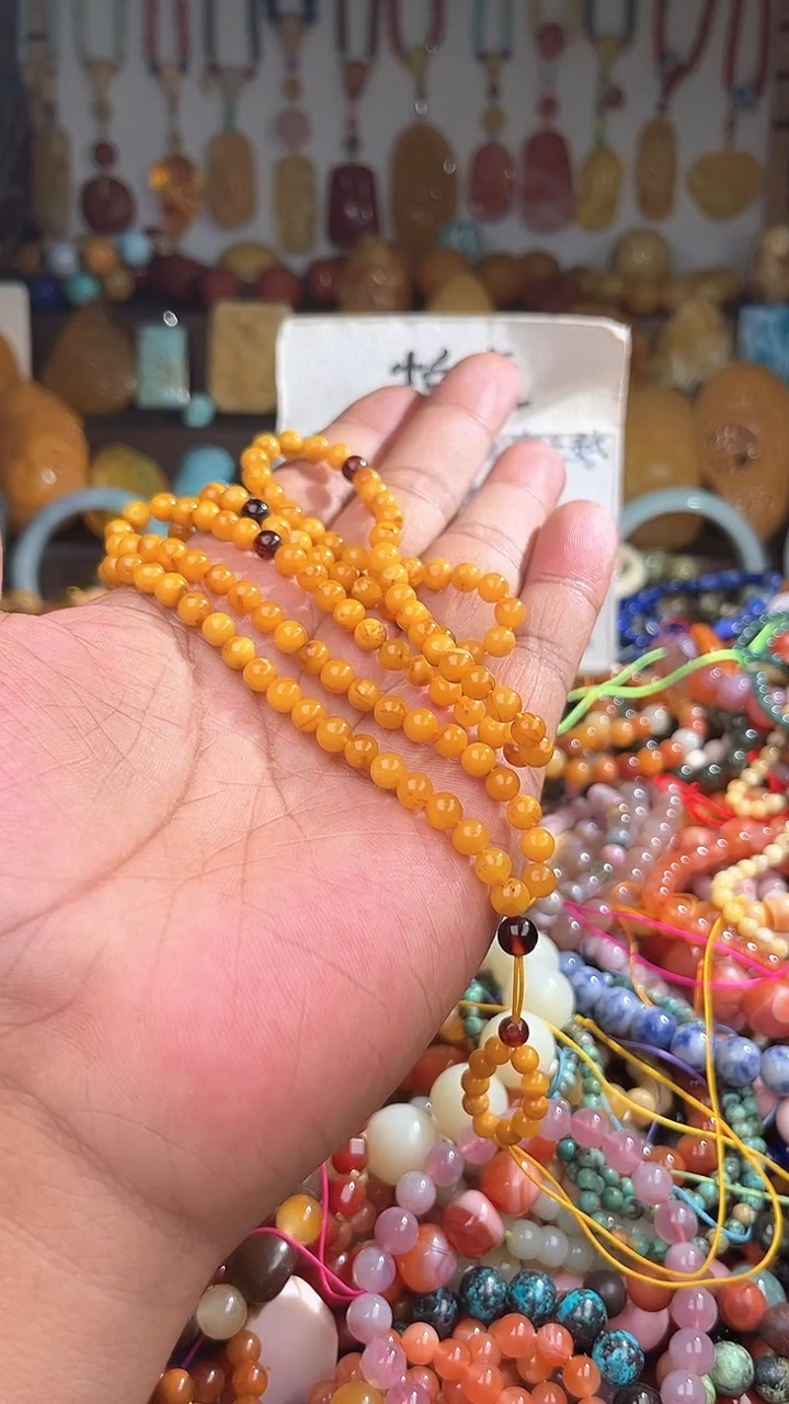 裸石琥珀未镶嵌 一物一拍 163680