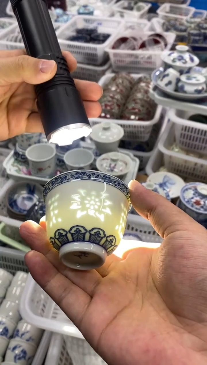 摆件陶景德陶瓷茶具容量约60