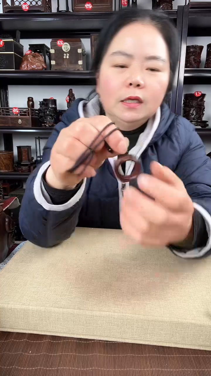 【闪购商品】木306瑕疵老李红木工艺品艺品